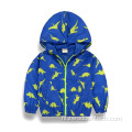 Aangepaste winter gewatteerde waterdichte hoody met rits